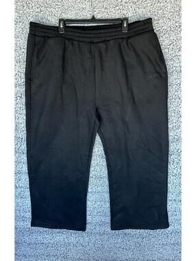 Comfrt Black Sweatpants 3XL Elastic Waist Lounge Casual Pants